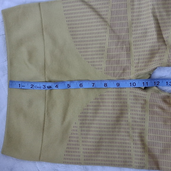 Fabletics Yellow Seamless Leggings Size S - Picture 15 of 16